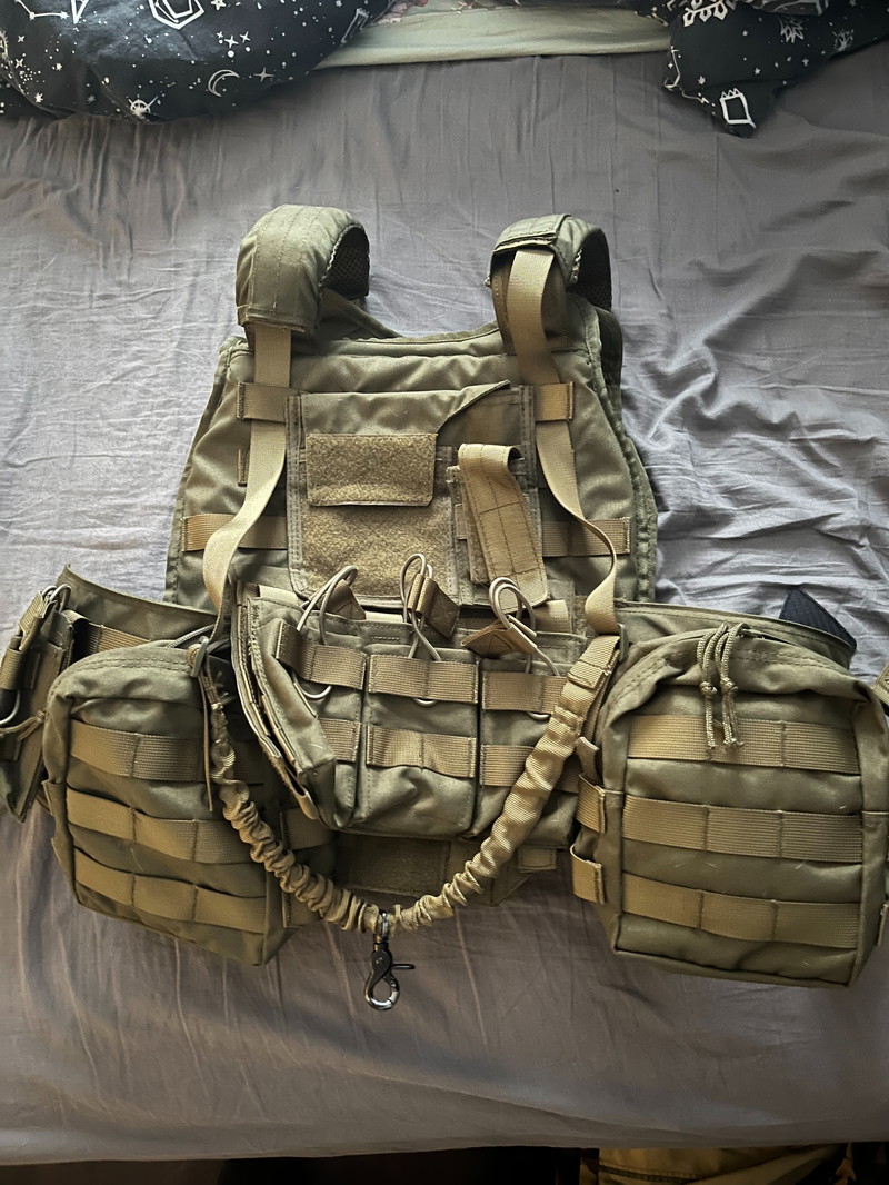 Image 1 pour 101 inc vest ranger green