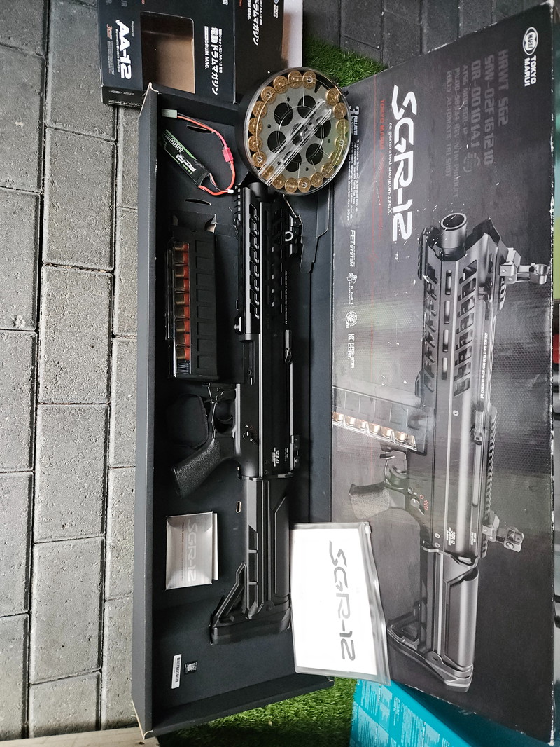 Image 1 pour Tokyo marui sgr -12 shotgun incl drum mag