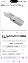 Imagen para Gezocht.... Cnc nozzle vorsk vmp-2