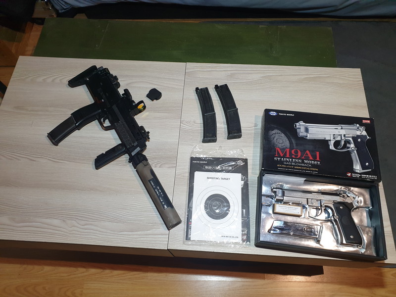 Image 1 pour Mp7 et M9A1 tokyo Marui
