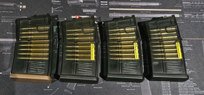 Bild 1 für 4 VFC AEG mid cap magazijnen H&K 417 / G28 / M110A1