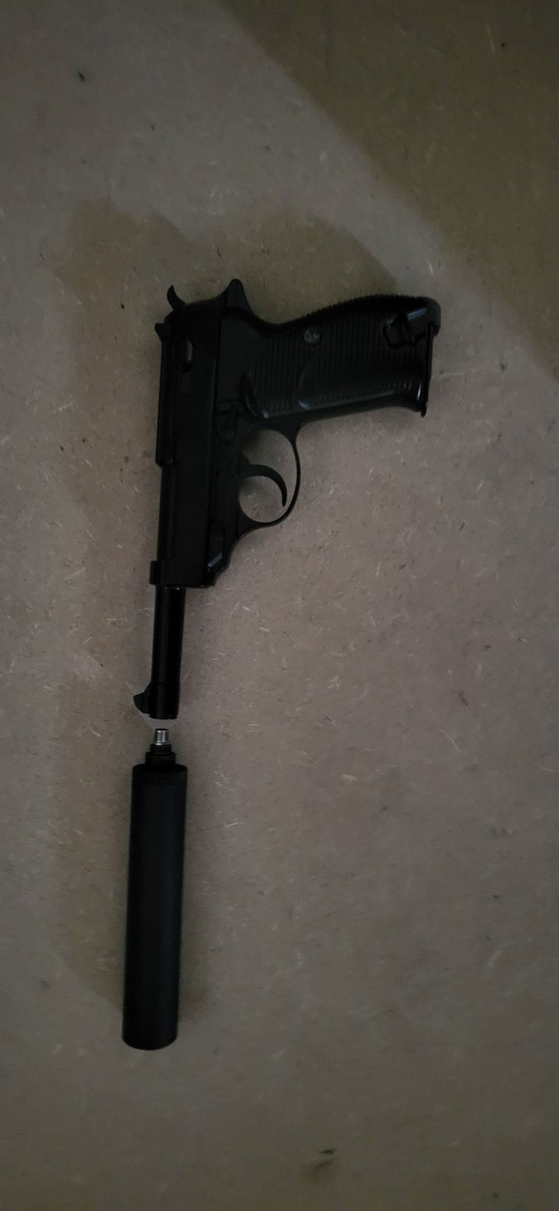 Image 1 pour WE Walther P38 GBB met demper