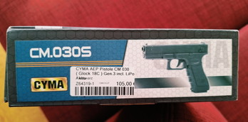 Image 4 for CM.030S CYMA AEP Pistole CM 030 ( Glock 18C ) Gen.3