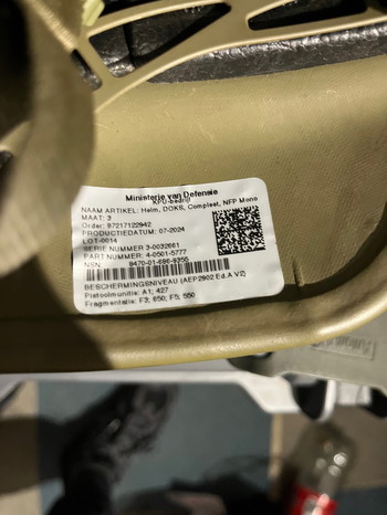 Image 2 for Revision Galvion doks NPF ballistische helm