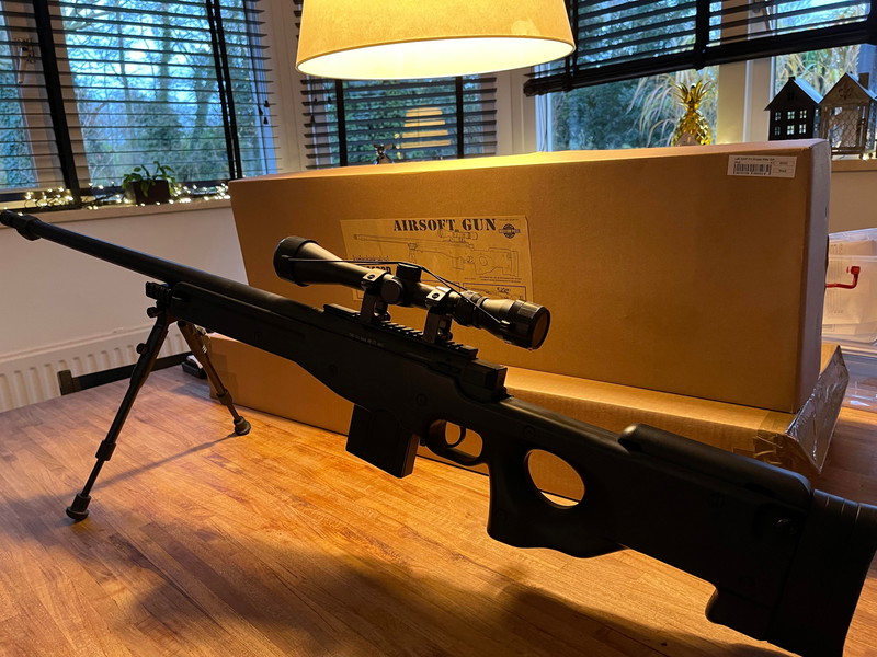 Image 1 for Stoere MB4402D Sniper van Refine Airsoft Gun zoekt een nieuw baasje