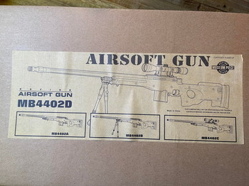 Image 2 for Stoere MB4402D Sniper van Refine Airsoft Gun zoekt een nieuw baasje