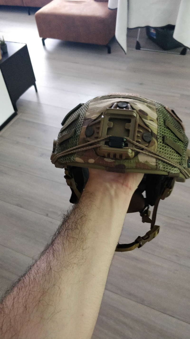 Afbeelding 1 van U-ARMS TOR-D-vn High Cut Lvl IIIa Ballistic Helmet (Size M, Coyote Brown) + Documentatie en ballistische bewijzen