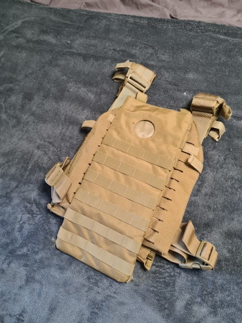 Image 2 for Tan Plate Carrier + pouches