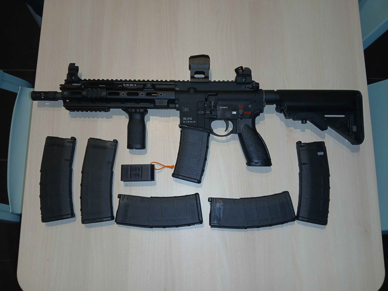 Afbeelding 1 van VFC HK416A5 GBBR met accessoires