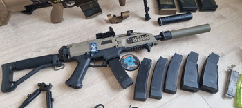 Afbeelding 4 van Vast prijs te koop: Kwalitatieve Airsoft Inboedel (H&K G28 DMR + ASG Scorpion)