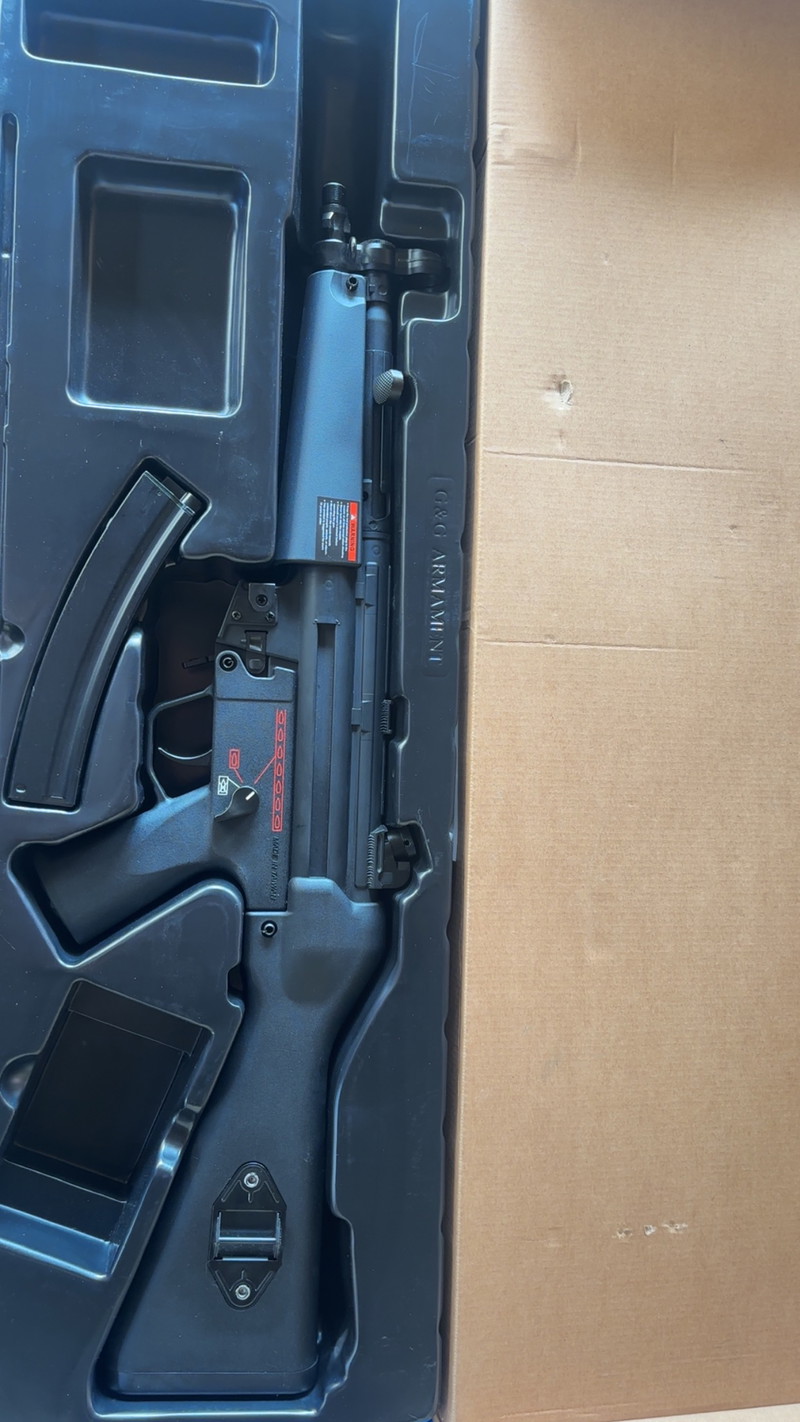 Image 1 for G&G EGM A4 Plastic Blow Back (MP5A4) Airsoft Replica