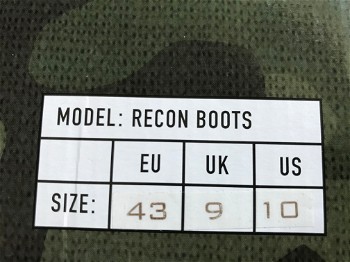 Image 3 for Leger schoenen • Recon Boots 101 inc • Medium High • Maat 43