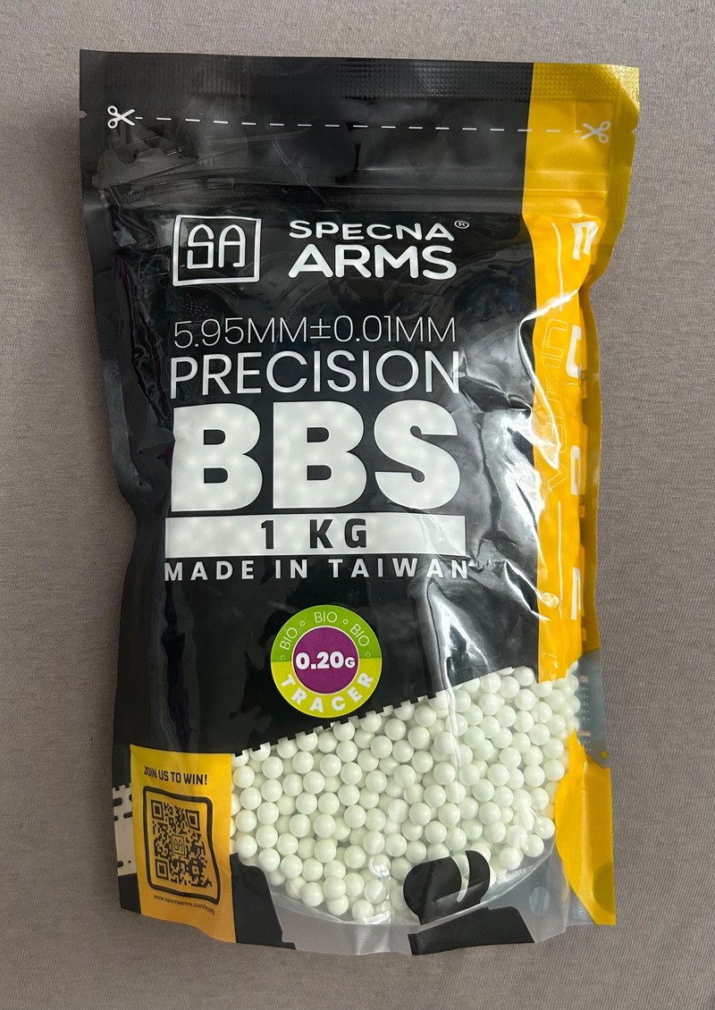 Bild 1 für Specna Arms Edge Ultra Bio Tracer BBs 0,20gr - 5000rds
