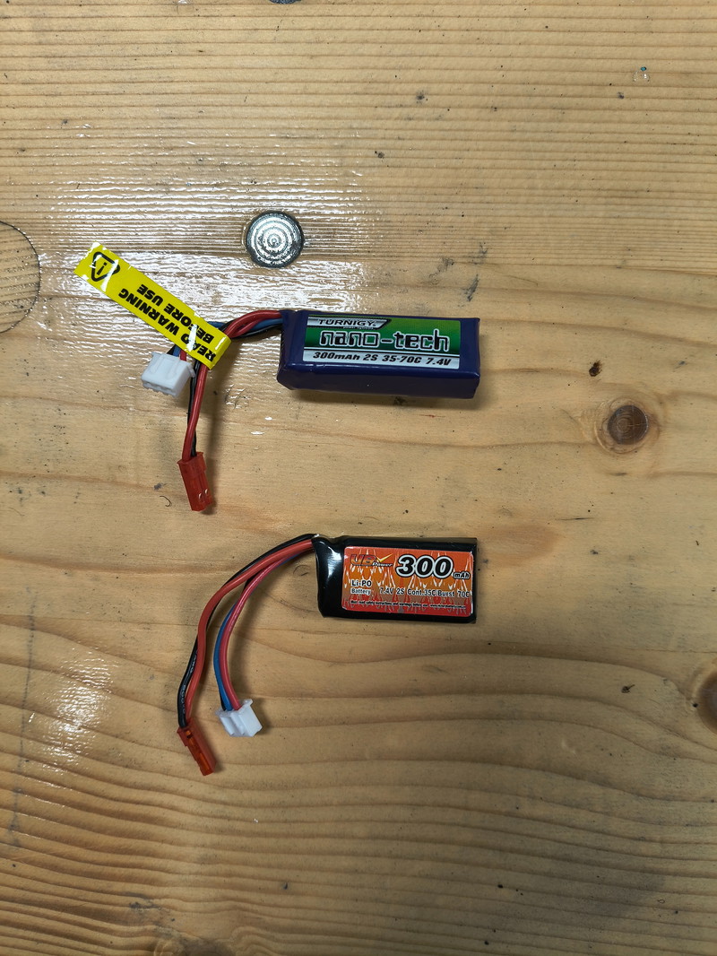 Afbeelding 1 van 300mah lipos tbv HPA