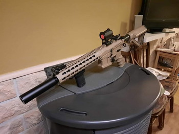 Bild 2 für G&G Combat Machine CM16 SRL M4 AEG Airsoften Rifle w/9