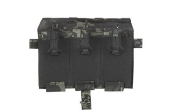 Afbeelding 3 van Repro CP JPC 2.0 MCBK with M4 mag pouches and cummerband bags x2