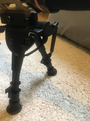 Image 2 for Rifle bipod met pinnecaty mount