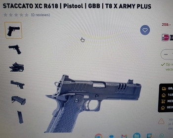 Image 4 pour STACCATO P 2011 incl. Reddot rmr and light