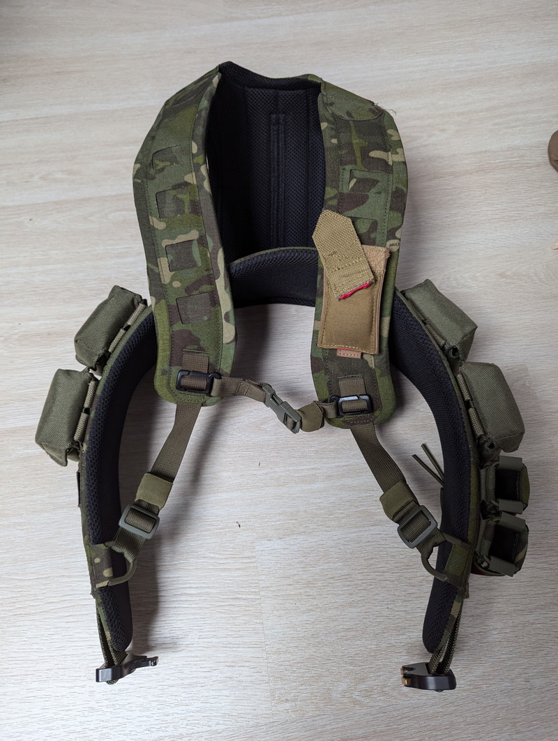 Afbeelding 1 van Battlebelt + Harness Multicam Tropic met opbouwtassen