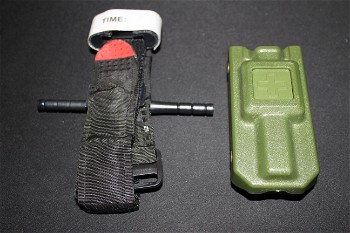 Image 2 for Tactical Tourniquet Kit. Tourniquet + hardcase houder molle olive drab