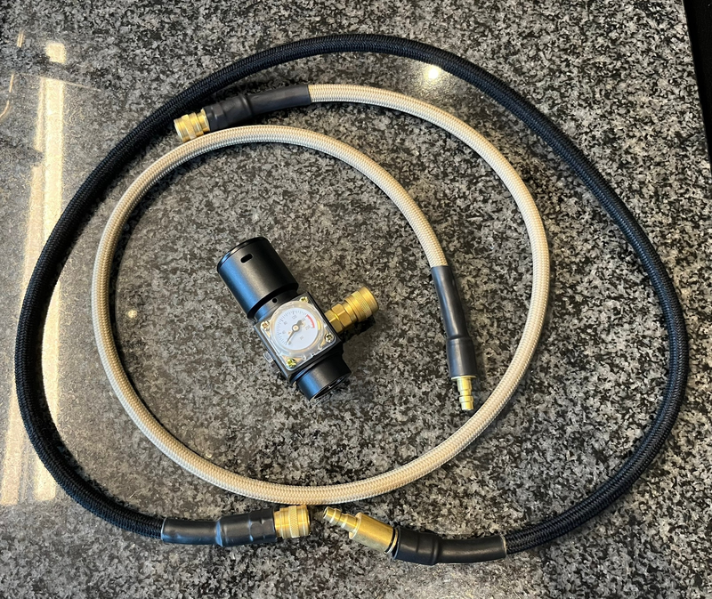 Imagen 1 de Balystik HPA regulator + Tan line (US connector)