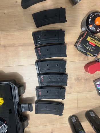 Image 3 for GHK SIG with multiple spares and Handguards