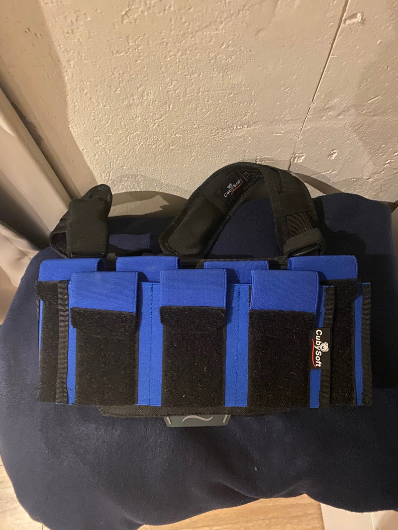 Bild 1 für CUBYSOFT THUNDER MAG POUCH - AR 4+3 - BLAUW