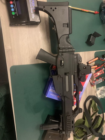 Image 4 for Perfecte airsoft weinig gebruikt met veel extras