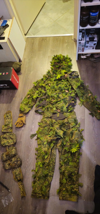 Image 3 pour Helikon Tex Pencott Wildwood Ghillie Suit inc mini rig, belt en pouches