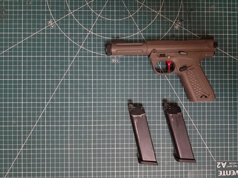 Image 1 for Action Army AAP-01 GBB Custom Getunt + 2 WE Magazine