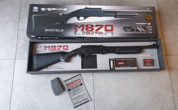 Image 2 pour Tokyo Marui M870 gas shotgun '( splinternieuw in de doos )