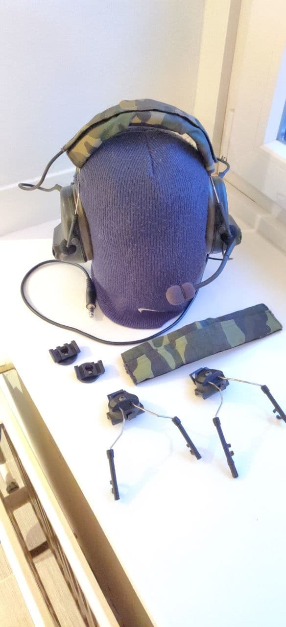 Image 1 for Z-TAC ZComtac II Headset + Helmet Adapter set