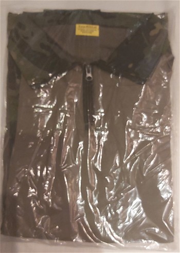 Afbeelding 2 van Woodland camo shirt met zakken