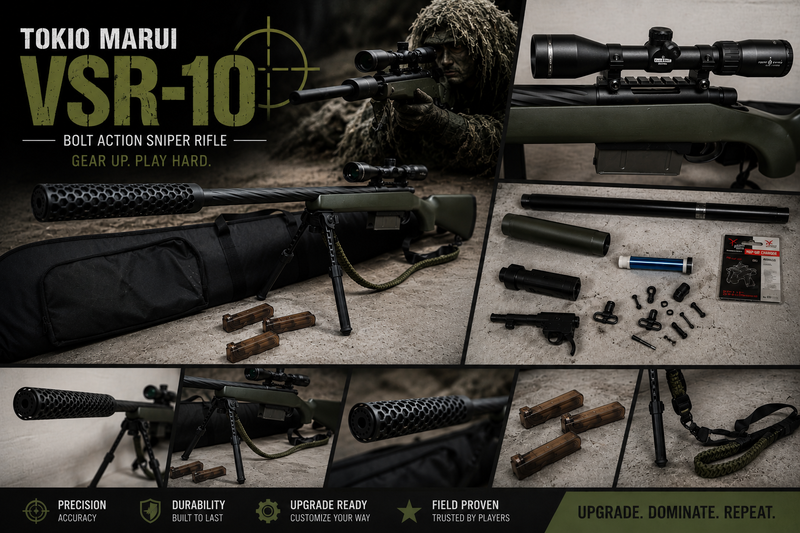 Image 1 for Tokio Marui Vsr10 OD Green Full Upgrade set