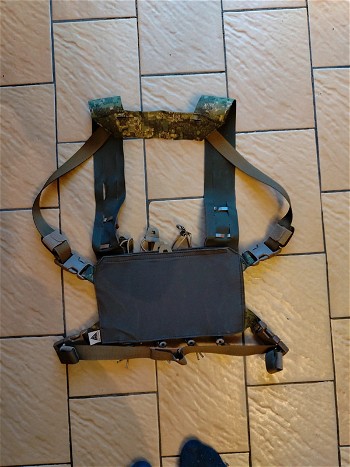 Image 2 for Chest rig front flap + plaque porte chargeurs smg  Direct Action Pencott wildwood