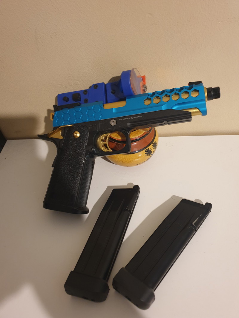 Image 1 for Hi capa met 4 mags + (adapter meerprijs)