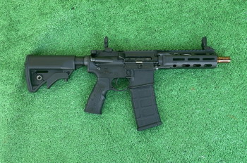 Afbeelding 2 van CGS Daniel Defense DDM4 PDW GBBr Replica - EMG - MWS Compatible