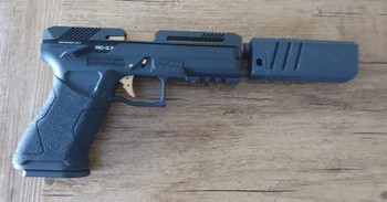 Imagen 2 de AG-17 Metal Version GBB met  clone novritisch silencer