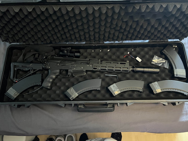 Afbeelding 1 van APS AK47 TACTICAL PMC - Wolverine Inferno BT HPA