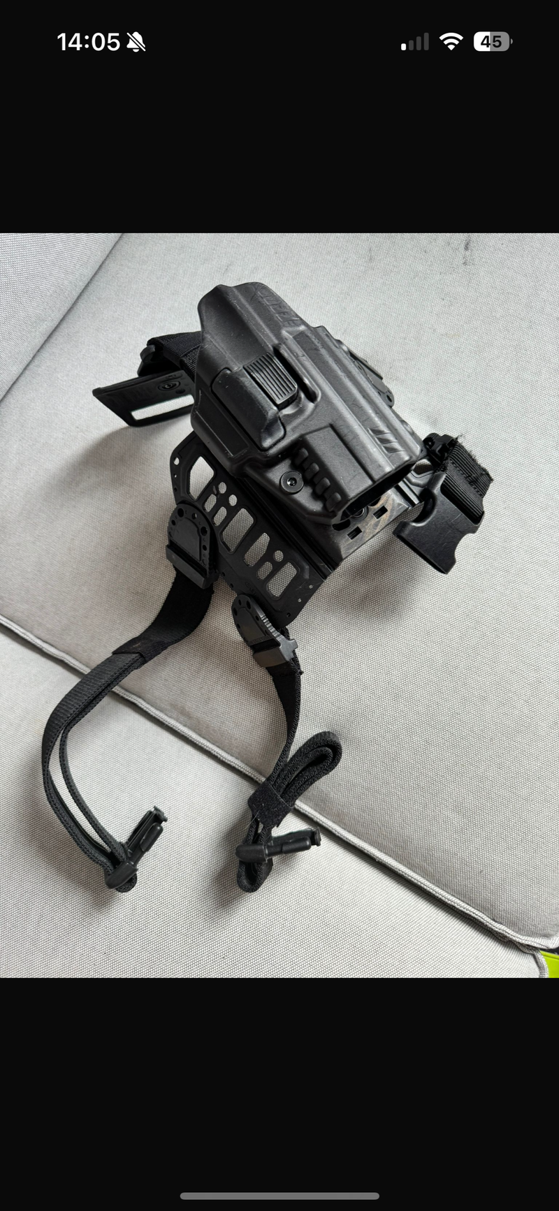 Image 1 for Gk pro holster g17 + dikbeenplaat houder