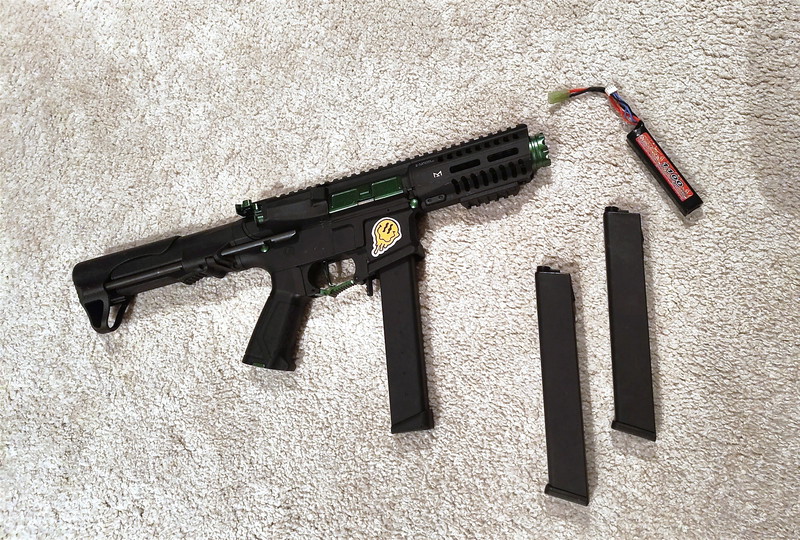 Image 1 for G&G ARP 9 Jade + 2 midcaps +1 highcap + battery + underrail