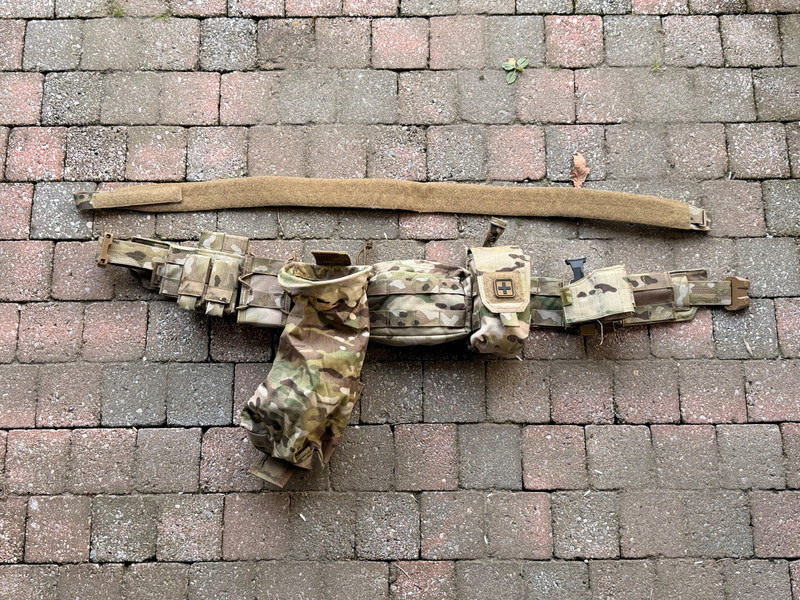 Image 1 for Warrior Assault Systems belt met pouches