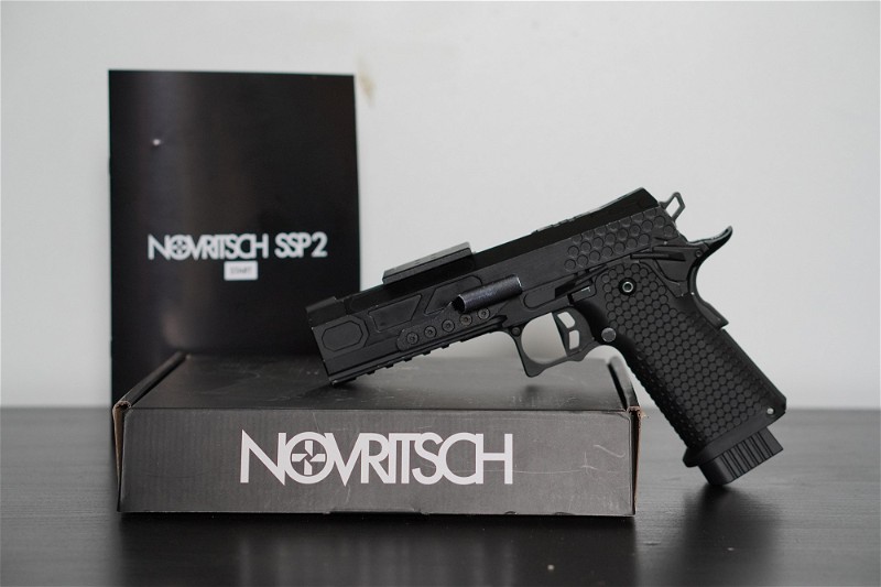 Image 1 for Novritsch SSP2 with holster and red dot mounts