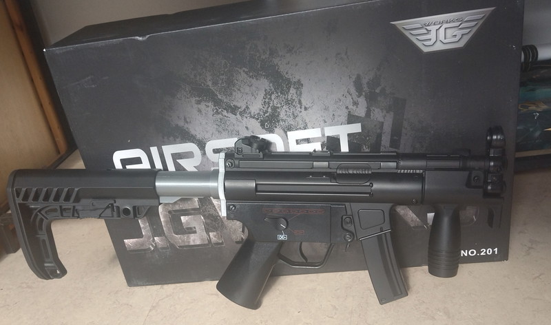 Image 1 for MP5K + 3d printed upgrade parts