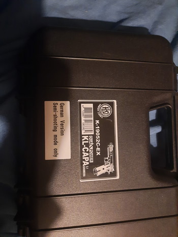 Image 2 pour KLI Hi-Capa 5.1 Kiki Mora GBB GBB 6mm BB Blackout m. Koffer Airsoftpistole