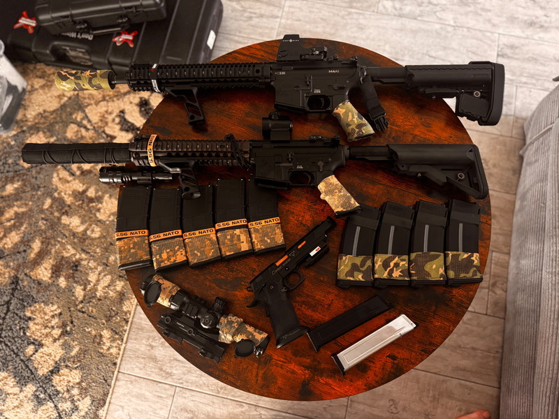 Imagen 1 de Pro Packet (Rgbb+Saeg+ Gbb Pistole) und komplettes Zubehör.