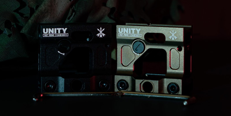 Image 1 for UNITY CLONE Tactical Fast Micro Mount Black & Dark Earth