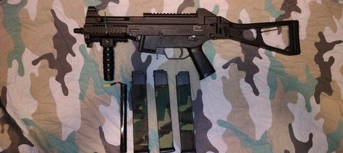 Bild für Umarex UMP45, ASG MP5 en WE M9A1