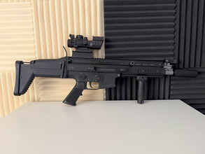 Image for SCAR-L Open Bolt GBB + 3x Magazine + ACOG + Silencer