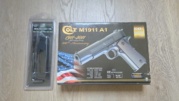 Image 3 for Colt M1911A1 CO2 Blowback Laser custom by KWC and Cybergun